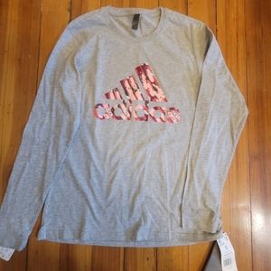 NWT ADIDAS WOMEN'S SZ.SM LONG SLEEVE SHIRT